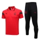AC Milan Komplet Polo za Trening 2023-24 Crvena