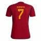 Alvaro Morata #7 Nogometni Dresovi Španjolska Svjetsko Prvenstvo 2022 Domaći Dres Muški