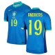 Andreas #19 Nogometni Dresovi Brazil Copa America 2024 Gostujući Dres Muški