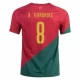 Bruno Fernandes #8 Nogometni Dresovi Portugal Svjetsko Prvenstvo 2022 Domaći Dres Muški