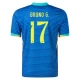 Bruno G. #17 Nogometni Dresovi Brazil Copa America 2024 Gostujući Dres Muški