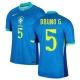 Bruno G. #5 Nogometni Dresovi Brazil Copa America 2024 Gostujući Dres Muški