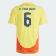 D. Machado #6 Nogometni Dresovi Kolumbija Copa America 2024 Domaći Dres Muški
