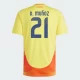 D. Munoz #21 Nogometni Dresovi Kolumbija Copa America 2024 Domaći Dres Muški