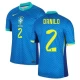 Danilo #2 Nogometni Dresovi Brazil Copa America 2024 Gostujući Dres Muški