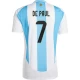 De Paul #7 Nogometni Dresovi Argentina Copa America 2024 Domaći Dres Muški