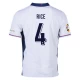 Declan Rice #4 Nogometni Dresovi Engleska UEFA Euro 2024 Domaći Dres Muški