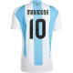 Diego Maradona #10 Nogometni Dresovi Argentina Copa America 2024 Domaći Dres Muški