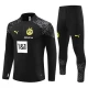 Dječji BVB Borussia Dortmund Komplet Sweatshirt za Trening 2023-24 Crna
