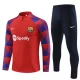 Dječji FC Barcelona Komplet Sweatshirt za Trening 2023-24 Crvena