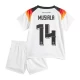 Dječji Jamal Musiala #14 Nogometni Dresovi Njemačka UEFA Euro 2024 Domaći Dres (+ kratke hlače)