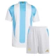 Dječji Nogometni Dresovi Argentina 2024 Domaći Dres (+ kratke hlače)