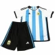 Dječji Nogometni Dresovi Argentina Svjetsko Prvenstvo 2022 Domaći Dres (+ kratke hlače)