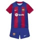 Dječji Nogometni Dresovi FC Barcelona 2023-24 Domaći Dres (+ kratke hlače)