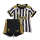 Dječji Nogometni Dresovi Juventus FC 2023-24 Domaći Dres (+ kratke hlače)