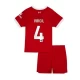 Dječji Nogometni Dresovi Liverpool FC Virgil van Dijk #4 2023-24 Domaći Dres (+ kratke hlače)