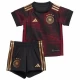 Dječji Nogometni Dresovi Njemačka Svjetsko Prvenstvo 2022 Gostujući Dres (+ kratke hlače)