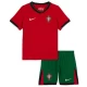 Dječji Nogometni Dresovi Portugal 2024 Domaći Dres (+ kratke hlače)