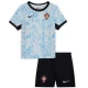 Dječji Nogometni Dresovi Portugal UEFA Euro 2024 Gostujući Dres (+ kratke hlače)