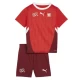Dječji Nogometni Dresovi Švicarska UEFA Euro 2024 Domaći Dres (+ kratke hlače)