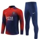 Dječji Paris Saint-Germain PSG Komplet Sweatshirt za Trening 2023-24 Crvena Plava Camo