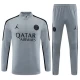 Dječji Paris Saint-Germain PSG Komplet Sweatshirt za Trening 2023-24 Light Siva