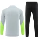 Dječji Paris Saint-Germain PSG Komplet Sweatshirt za Trening 2023-24 Light Siva Zelena