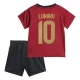 Dječji Romelu Lukaku #10 Nogometni Dresovi Belgija UEFA Euro 2024 Domaći Dres (+ kratke hlače)