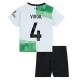Dječji Virgil van Dijk #4 Nogometni Dresovi Liverpool FC 2023-24 Gostujući Dres (+ kratke hlače)
