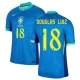 Douglas Luiz #18 Nogometni Dresovi Brazil Copa America 2024 Gostujući Dres Muški