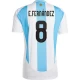 E. Fernandez #8 Nogometni Dresovi Argentina Copa America 2024 Domaći Dres Muški