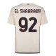 El Shaarawy #92 Nogometni Dresovi AS Roma 2023-24 Gostujući Dres Muški