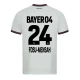 Fosu-Mensah #24 Nogometni Dresovi Bayer 04 Leverkusen 2023-24 Gostujući Dres Muški