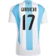 Garnacho #17 Nogometni Dresovi Argentina Copa America 2024 Domaći Dres Muški