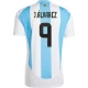 J. Alvarez #9 Nogometni Dresovi Argentina Copa America 2024 Domaći Dres Muški
