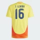 J. Lerma #16 Nogometni Dresovi Kolumbija Copa America 2024 Domaći Dres Muški