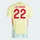 J. Navas #22 Nogometni Dresovi Španjolska UEFA Euro 2024 Gostujući Dres Muški