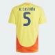 K. Castano #5 Nogometni Dresovi Kolumbija Copa America 2024 Domaći Dres Muški