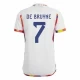 Kevin De Bruyne #7 Nogometni Dresovi Belgija Svjetsko Prvenstvo 2022 Gostujući Dres Muški