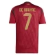 Kevin De Bruyne #7 Nogometni Dresovi Belgija UEFA Euro 2024 Domaći Dres Muški