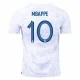 Kylian Mbappé #10 Nogometni Dresovi Francuska Svjetsko Prvenstvo 2022 Gostujući Dres Muški