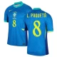 L. Paqueta #8 Nogometni Dresovi Brazil Copa America 2024 Gostujući Dres Muški