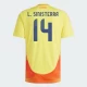 L. Sinisterra #14 Nogometni Dresovi Kolumbija Copa America 2024 Domaći Dres Muški
