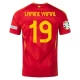 Lamine Yamal #19 Nogometni Dresovi Španjolska UEFA Euro 2024 Domaći Dres Muški