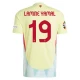 Lamine Yamal #19 Nogometni Dresovi Španjolska UEFA Euro 2024 Gostujući Dres Muški