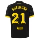 Malen #21 Nogometni Dresovi BVB Borussia Dortmund 2023-24 Gostujući Dres Muški