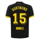 Mats Hummels #15 Nogometni Dresovi BVB Borussia Dortmund 2023-24 Gostujući Dres Muški