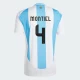 Montiel #4 Nogometni Dresovi Argentina Copa America 2024 Domaći Dres Muški