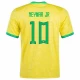 Neymar Jr #10 Nogometni Dresovi Brazil Svjetsko Prvenstvo 2022 Domaći Dres Muški