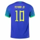 Neymar Jr #10 Nogometni Dresovi Brazil Svjetsko Prvenstvo 2022 Gostujući Dres Muški